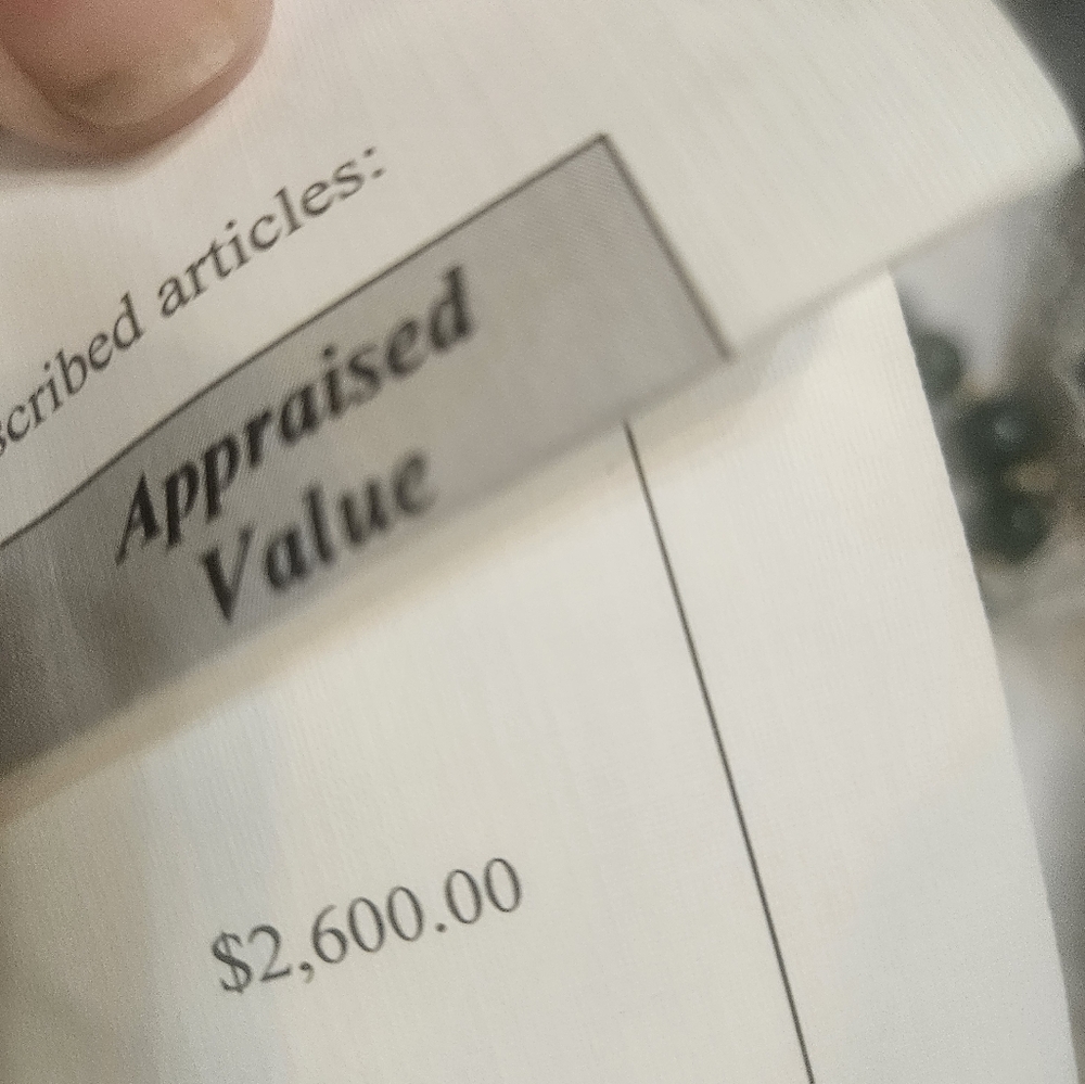 Original Double Strand Necklace Adventurine 14k Y… - image 2